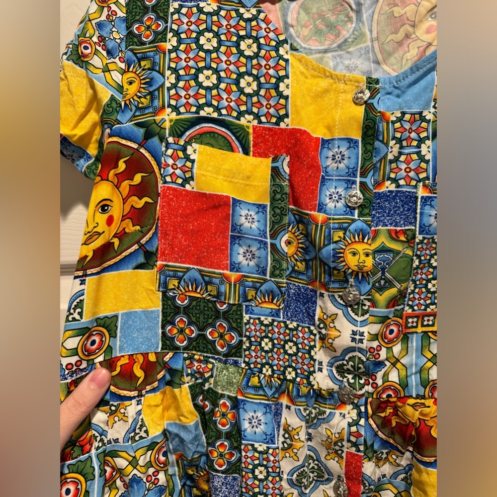 Dangerfield Patchwork Mini Dress - image 3